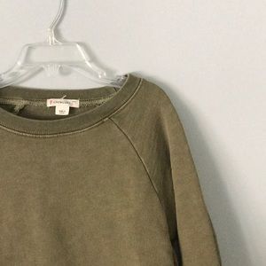 Crewcuts Olive Green Crewneck